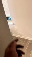 Husband Sneakily Surprises His Wife