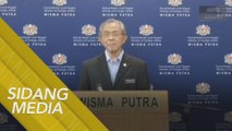 Sidang media perkembangan rakyat Malaysia yang terkandas