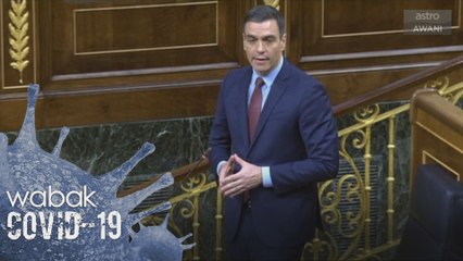 Parlimen Sepanyol lulus lanjutan perintah sekatan