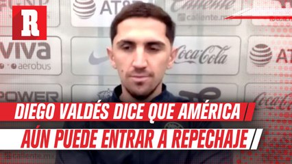 Diego Valdés sobre el América: 'Todavía queda campeonato y podemos entrar al Repechaje'