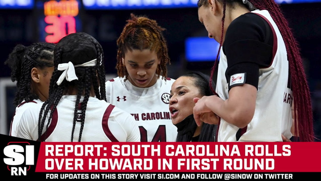 South Carolina Rolls Over Howard In First Round