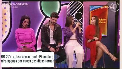 'BBB 22': Jade Picon e Larissa protagonizam treta por causa de Paulo André. Entenda polêmica!