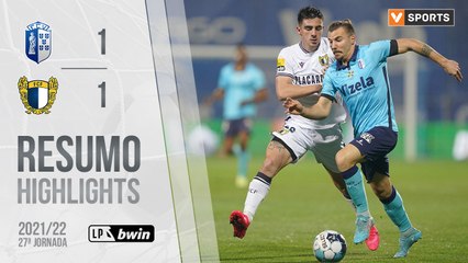 Highlights: FC Vizela 1-1 Famalicão (Liga 21/22 #27)
