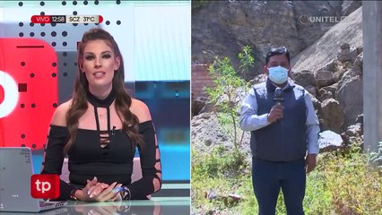 Deslizamiento en un cerro sepulta parte de una casa en La Paz