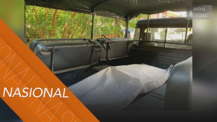 Lelaki ditemui mati di belakang rumah kosong
