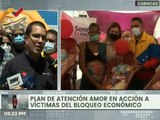 Plan de Amor en Acción a las Víctimas del Bloqueo Económico se desplegó en Ciudad Caribia