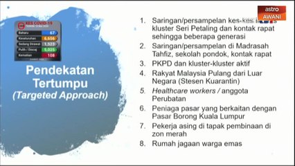 KKM kenal pasti lapan kumpulan sasar