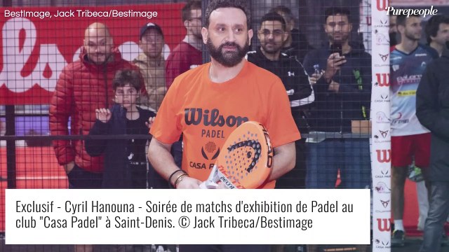 Cyril Hanouna à fond : bataille de padel contre Guillaume Genton et Gilles Verdez !