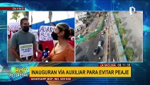 Av. Separadora Industrial: inauguran vía auxiliar para evitar cobro de peaje en La Molina