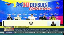 Presidente de Venezuela se refiere a la agenda económica y plan de producción para próximos años
