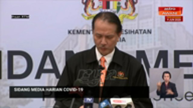 16 kes positif, 110 pulih, sifar kematian setakat 12 Mei - Dr Noor Hisham