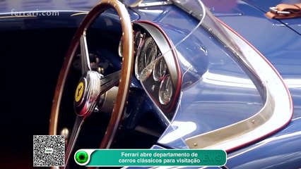 Ferrari abre departamento de carros clássicos para visitação