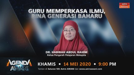 Agenda AWANI: Guru memperkasa ilmu, bina generasi baharu