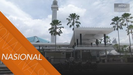 Hanya Masjid Negara dibenarkan solat Jumaat, berjemaah