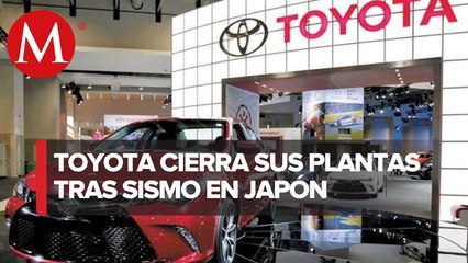 Toyota 'frena' producción en 80% de sus plantas en Japón tras reciente sismo