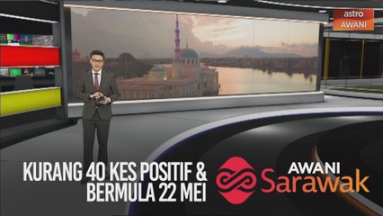 AWANI Sarawak [15/05/2020] - Kurang 40 kes positif, pertemuan dijejaki & bermula 22 Mei