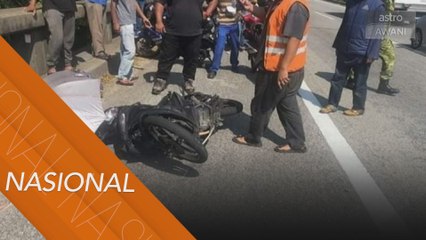 Seorang maut, Perodua Myvi lawan arus langgar dua motosikal