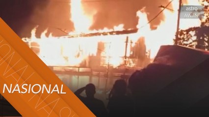 Aidilfitri suram selepas rumah musnah dalam kebakaran