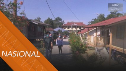 Masyarakat Orang Asli Kampung Sungai Tonggang sederhana sambut Syawal