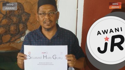 #AWANIJr: Ucapan Hari Guru 2020