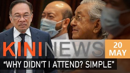 #KiniNews: M'sia needs blood, Anwar explains absence