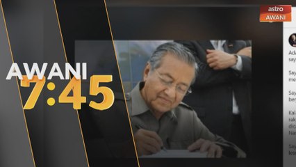 Suara Tun M, keputusan MPT Bersatu keluar PH