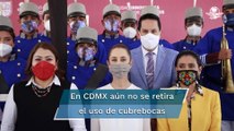 Secretaría de Salud en CDMX discute retirar el uso del cubrebocas, afirma Sheinbaum