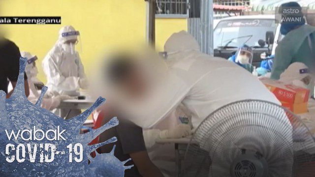 Peniaga Pasar Borong Gong Pauh buat saringan COVID-19