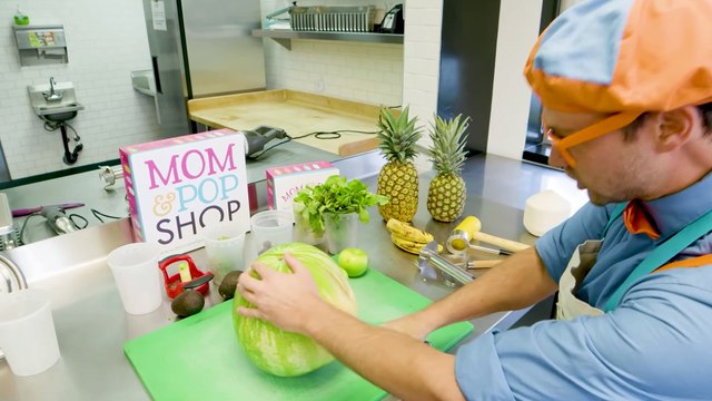 Blippi aprende los cinco sentidos | Aprende con blippi | Videos educativos para niños part 2