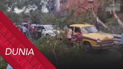Taufan melanda India, Bangladesh, 24 disahkan maut