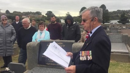 Warrnambool Standard - Cemetery tour