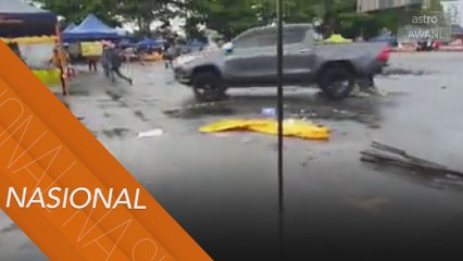 Lelaki dipercayai mabuk langgar orang awam ditahan polis