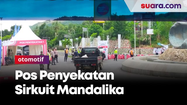 Pos Penyekatan Sirkuit Mandalika, Sampai Counter HP Viral