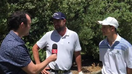 Warrnambool Standard Marc Leishman and Hamilton's Daniel Battista