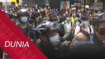 Protes di Hong Kong, polis tembak gas pemedih mata