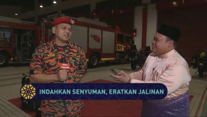 Booth Ucapan Raya bersama-sama warga JBPM Kuala Lumpur