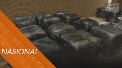 Polis gagalkan cubaan seludup dadah bernilai RM1.9 juta