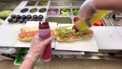 American Turkey Sub, Swiss Turkey Sub, Italian Tuna Sub