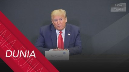 Bangga dengan Space X, namun belum ucap tahniah - Trump