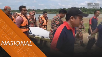 Seorang daripada tiga beradik yang hilang ditemui lemas