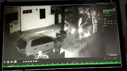 सीसीटीवी आया सामने, उसने कहा था कार खड़ी की तो फूंक दूंगा. फूंक ही दी.....