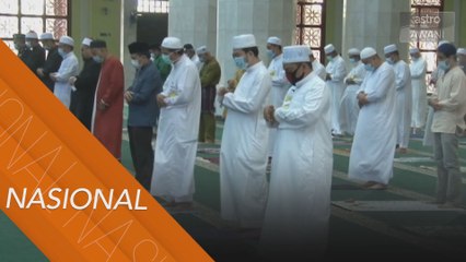 Solat Jumaat dilaksanakan dengan pemantauan ketat polis