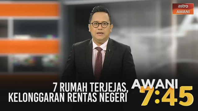 AWANI 7:45 [30/05/2020]: 7 rumah terjejas, kelonggaran rentas negeri & sambutan Pesta Kaamatan