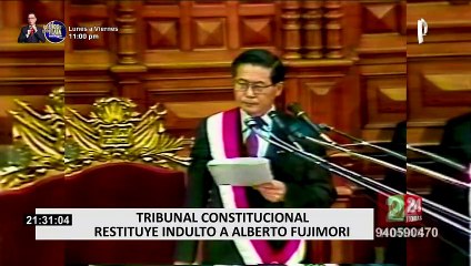 Alberto Fujimori: Tribunal Constitucional aprueba hábeas corpus para liberar al expresidente