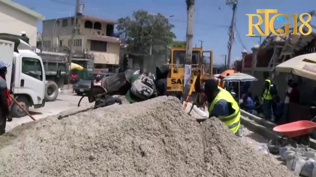 Direktè depatmantal lwès MTPTC a prezante yon seri travay TPTC ap reyalize zòn simityè Petyonvil