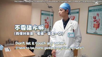 [ENG SUB] 220319 The Oath of Love BTS #XiaoZhan