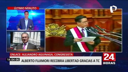 Aguinaga sobre indulto a Fujimori: “Que esto nos lleve a una verdadera reforma para que nunca más se politice la justicia”