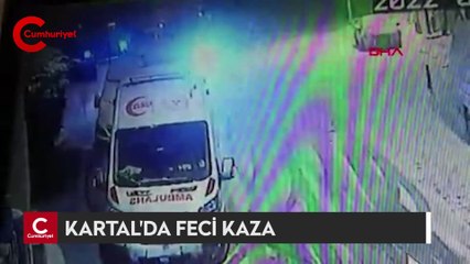 Buzlanma nedeniyle kontrolden çıkan TIR servis aracı ve ambulansa çarptı