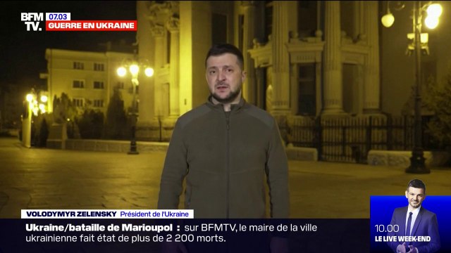 Il est temps de nous réunir, de discuter : le président ukrainien s'adresse à la Russie et prône des négociations