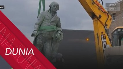 Lagi Tugu tokoh imperialis dialihkan di UK